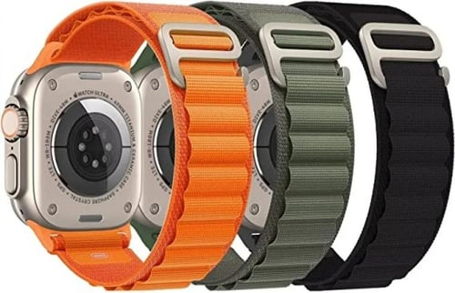 سوار ساعة الترا قماش مقاس 49