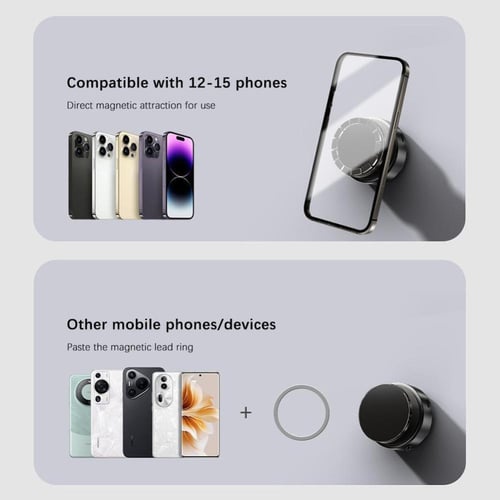 حامل هاتف مغناطيسي للسيارة قابل للدوران 360 درجة،...