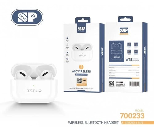 ٍSP- سماعة ايربودز برو بغطاء حماية وعمليات اللمس ت...