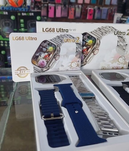 ساعة TRYTOO LG68 الترا اموليد الذكية بثلاث اساور و...