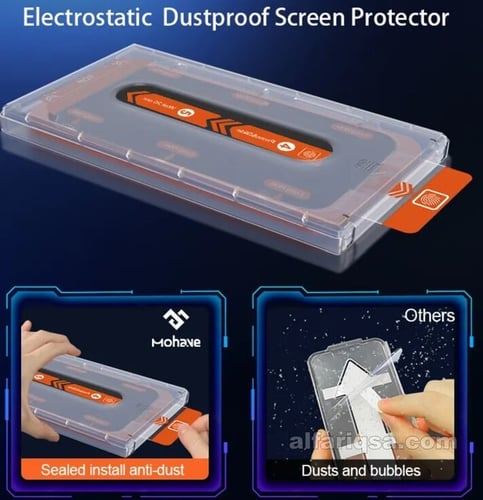 حماية شاشة أيفون ماجيك الفاخرة للتركيب السهل من اي...