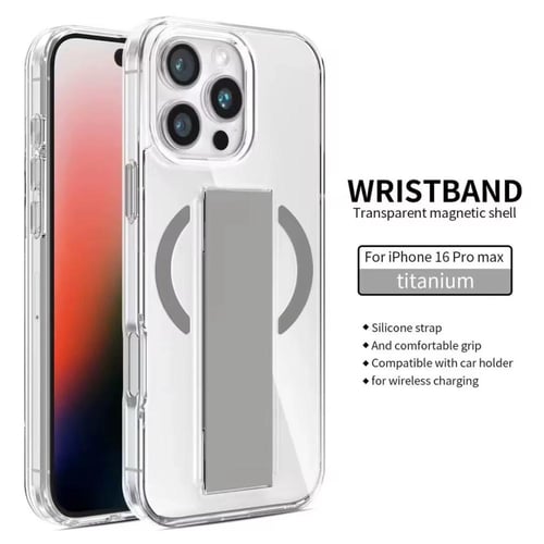 كفر شفاف مع مسكة ربل مخفية يدعم ماج سيف