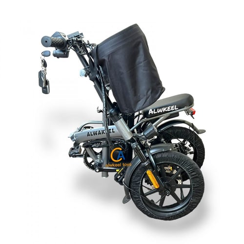 دراجة كهربائيةSK14 من الوكيل قابلة للطي مزودة ببلو...