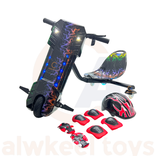 سكوتر درفت كهربائي قوة 36 فولت -مزود بمفاتحين وبلو...