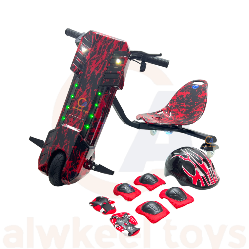 سكوتر درفت كهربائي قوة 36 فولت -مزود بمفاتحين وبلو...