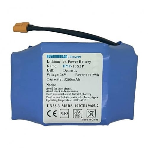 بطارية سكوتر 36 فولت بحجم 5200 ملي امبير درجة اولى