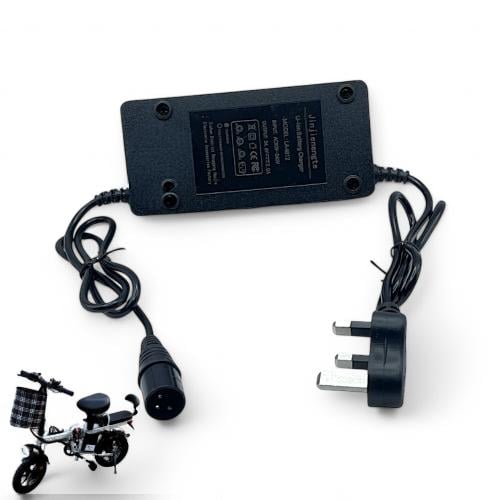 شاحن 48فولت مدخل دائري للدراجة الكهربائية