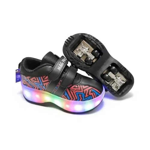 سكيت -أحذية تزلج 4 كفرات المقاس من 35-37