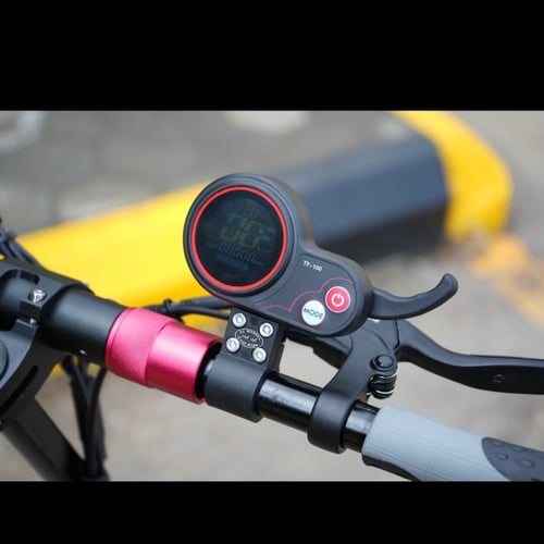 سكوتر الوحش الكهربائي 48 فولت باللونين الأحمر والأ...