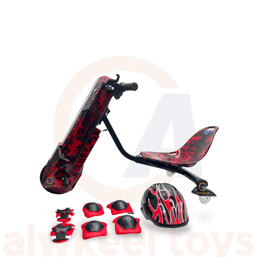 سكوتر درفت كهربائي قوة 36 فولت -مزود بمفاتحين وبلو...