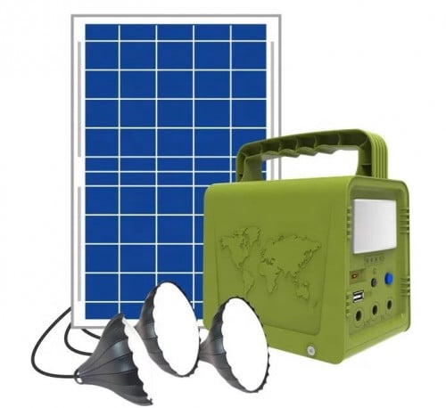 منظومة إنارة البر بالطاقة الشمسية – 3 لمبات LED +...