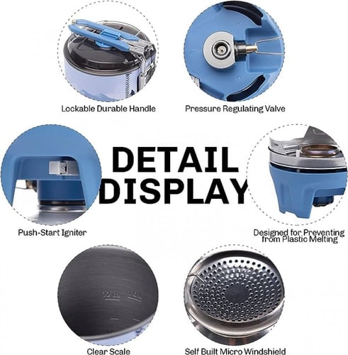 نظام الطبخ منظم ضغط القيقب الناري بولاريس مع دعامة...