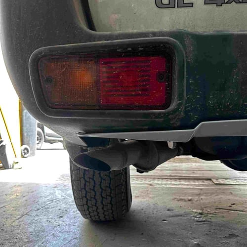 تدعيم للصدام الخلفي نيسان فتك Rear skid plate unde...