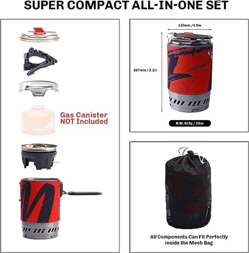 نظام الطبخ بولاريس منظم الضغط - أحمر