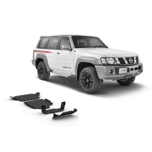 صاجة حماية نيسان فتك حديد Skid plate