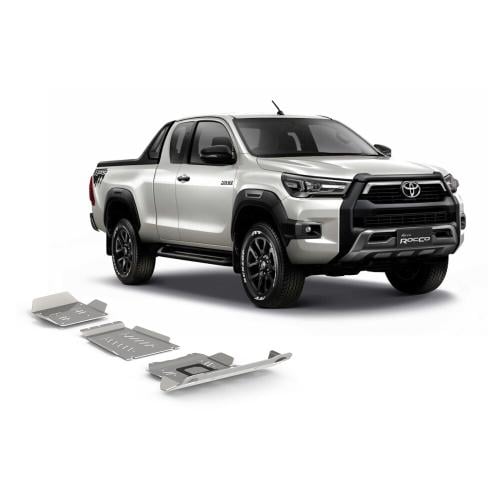 صاجة حماية هايلوكس ادفنشر المنيوم Skid plate