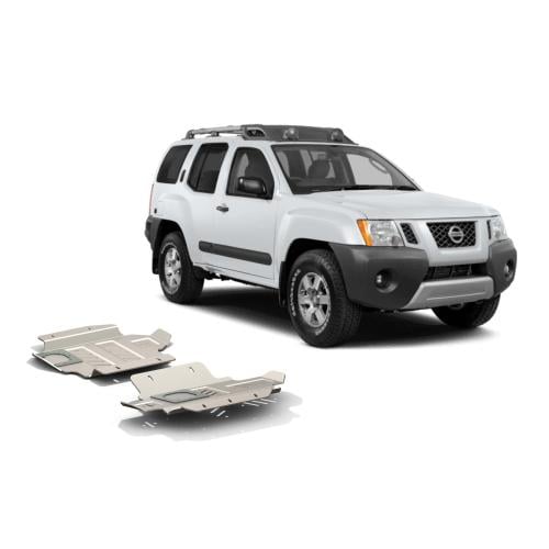 صاجة حماية نيسان اكستيرا المنيوم Skid plate