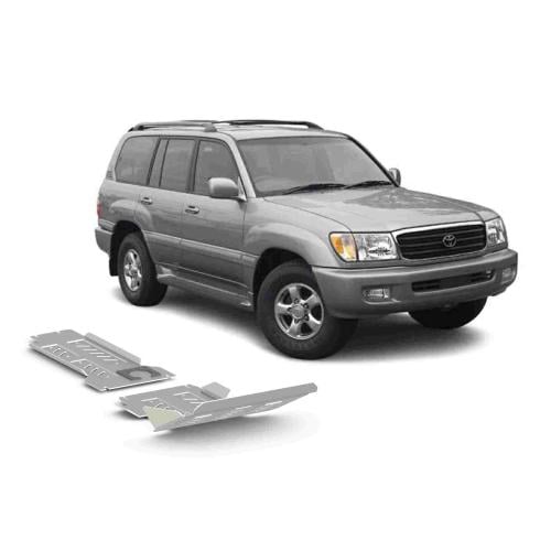 صاجة حماية لاندكروزر LC100 المنيوم Skid plate