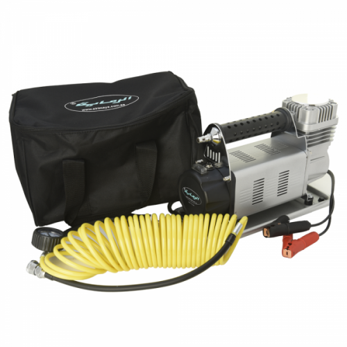 كمبريسور هواء للسيارات يعمل على كهرباء 12 فولت - 4...