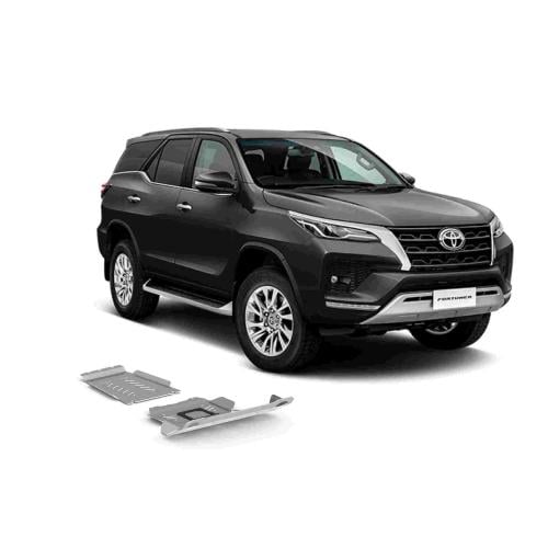 صاجة حماية تويوتا فورتشنر المنيوم Skid plate