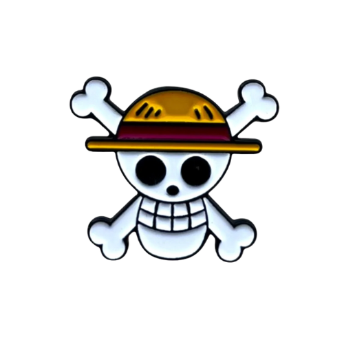 ملصق حديد جمجمة لوفي