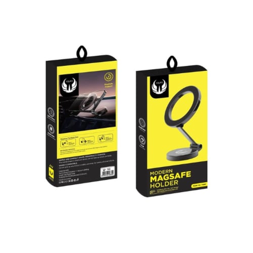 يوفو - حامل جوال مغناطيسي قابل للطي يدعم ماج سيف م...