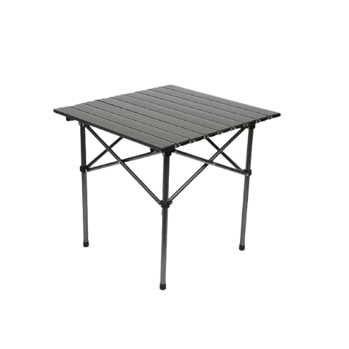 طاولة تخييم قابلة للطي مع جراب اللون أسود - 2