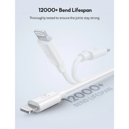 راف باور - سلك تايب سي تو لايتنينق 1 متر - اللون ا...