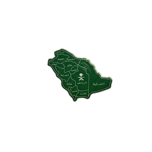 ملصق حديد مناطق المملكة