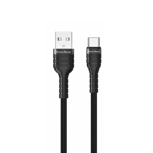 فون بلانت - سلك تايب سي تو USB قماش بطول 1.20م