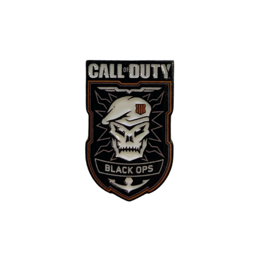 ملصق حديد شعار لعبة "Call of Duty: Black Ops"