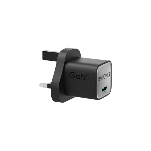 راف بور - شاحن جداري بمنفذ تايب سي بقوة 20 واط