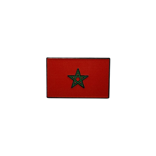 ملصق حديد علم المغرب