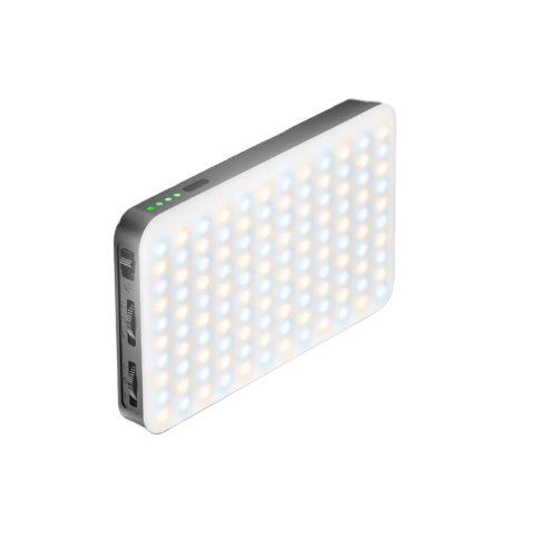 إضاءة LED محمولة للتصوير مع مشبك تثبيت – إضاءة متو...