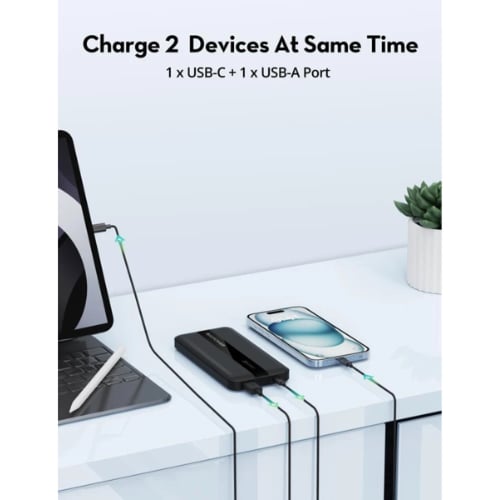 راف بور - بور بانك بسعة 10000 ملي امبير بقوة 20 وا...