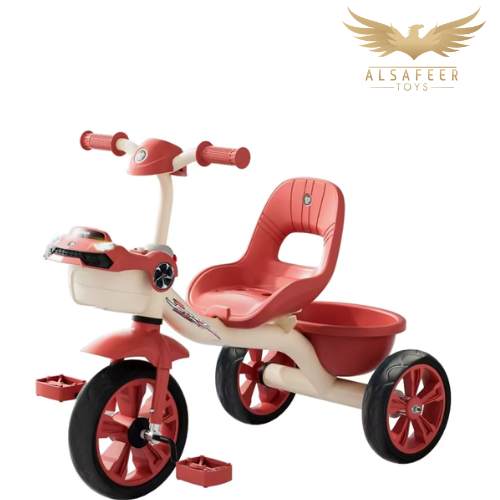 سيكل 3 كفر بسلة خلفي وكشافات امامية وشيلات سعودية...