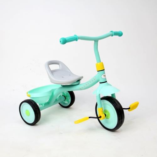 دراجة أطفال خفيفة ومريحة بتصميم جذاب وإطارات صب مق...