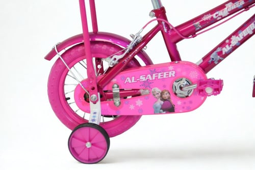 سيكل فروزن للأطفال البنات – مقاس 12 إنش بلون وردي...