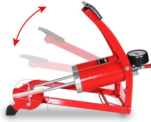 طرمبة هواء تستخدم بالقدم