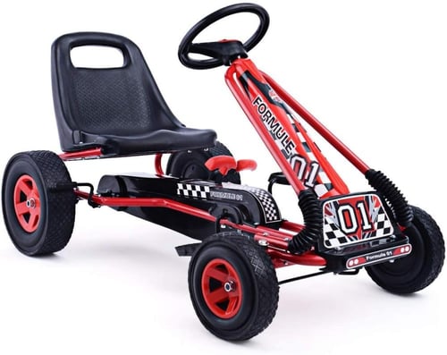 سيارة جو كارت يدوية للأطفال بتوجيه أمامي يدوي – تص...