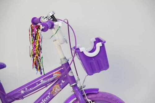 سيكل بناتي مقاس 14 إنش للبنات – دراجة وردية بتصميم...