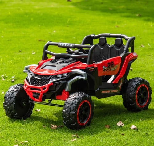 سيارة أطفال كهربائية 12V مع تحكم عن بعد – شكل رياض...