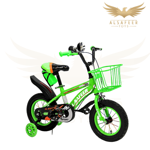 سيكل أطفال مقاس 12 إنش من السفير – تصميم رياضي بجن...
