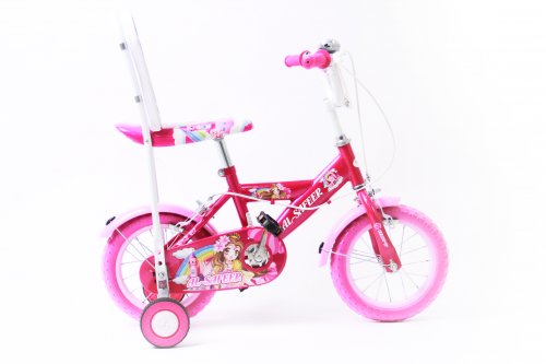 سيكل بناتي لون وردي مقاس 12-Hr