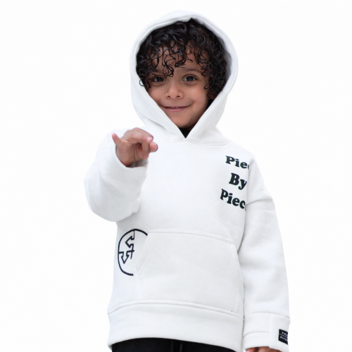 هودي فور اطفال - ابيض