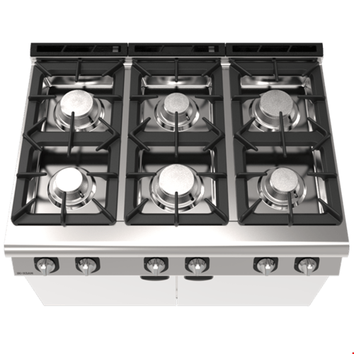 9KG30 - Gas 6 Module Cooker with Oven