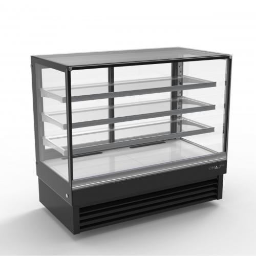 ثلاجة عرض حلويات بزجاج مربع 150 سم ,DSF1500,