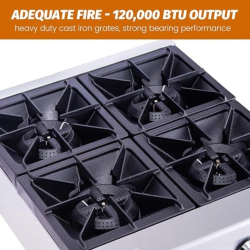 موقد غاز فوق الطاولة 4 شعلة