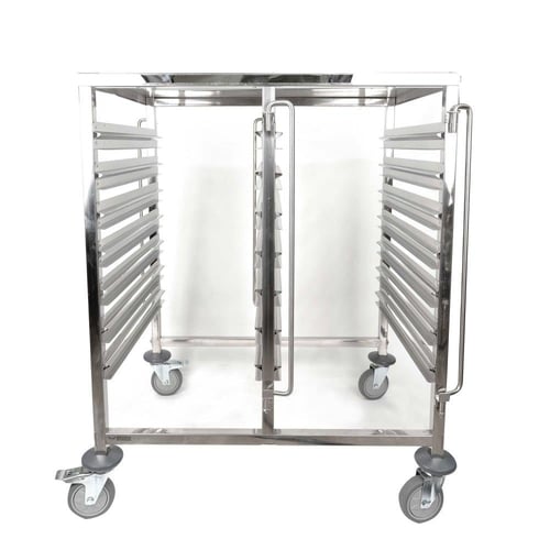 ترولي صواني 7 رف دبل 53×32