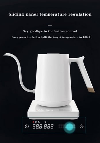 غلاية كهربائيه ذكيه اسود 800ml - من تايمور